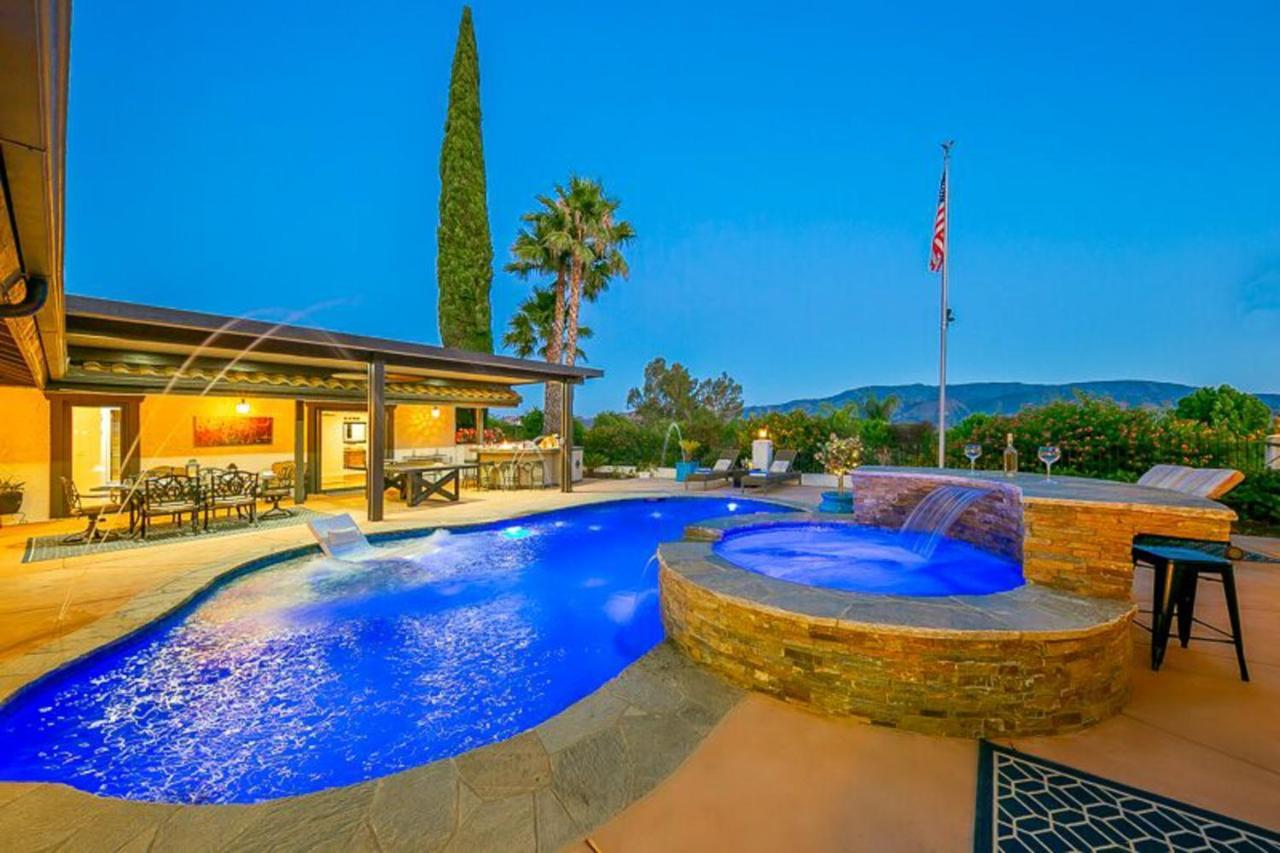 Perfect Wine Country Hilltop Hacienda Estate Villa Temecula Luaran gambar