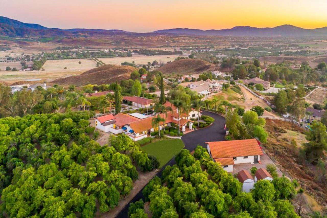 Perfect Wine Country Hilltop Hacienda Estate Villa Temecula Luaran gambar