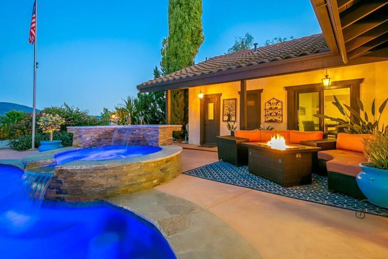 Perfect Wine Country Hilltop Hacienda Estate Villa Temecula Luaran gambar